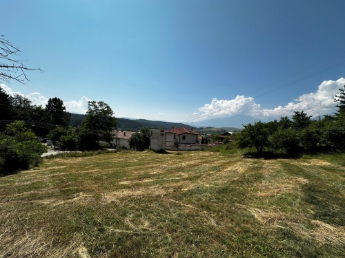 Panoramic regulated plot in the village of Godlevo – sunny location with an incredible view