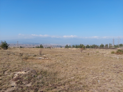 Панорамен парцел с планинска гледка в село Баня