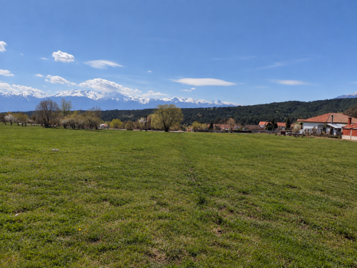 YOUR HAVEN IN NATURE – SUNNY PLOT WITH PANORAMIC VIEW OF RILA AND PIRIN, DOBARSKO VILLAGE