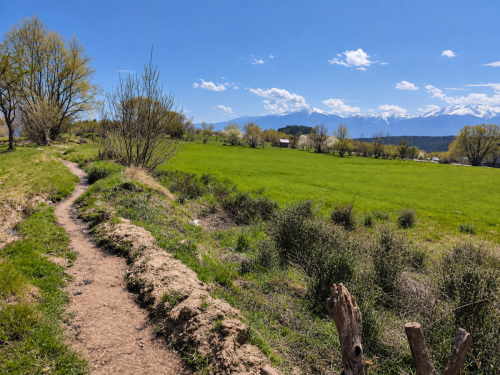 YOUR HAVEN IN NATURE – SUNNY PLOT WITH PANORAMIC VIEW OF RILA AND PIRIN, DOBARSKO VILLAGE