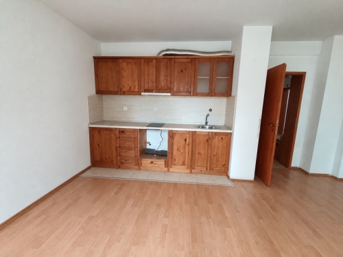 SPACIOUS TWO-ROOM APARTMENT WITH A FIREPLACE AND A LARGE TERRACE IN BANSKO